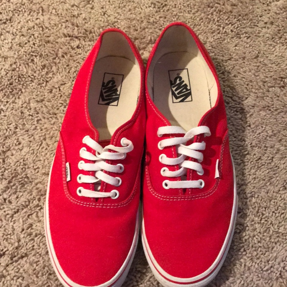 Size 12 Vans Authentic Core Classic Skate Shoes.